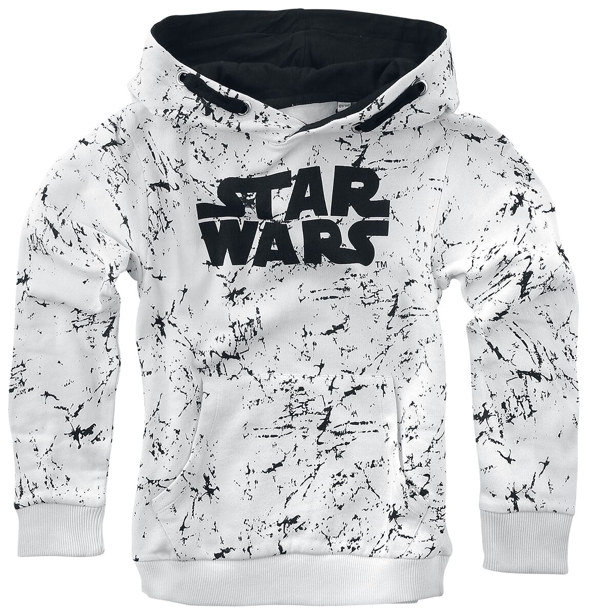 Star Wars Kapuzenpullover - Kids - Hoth - 116 - Größe 116 - weiß  - EMP exklusives Merchandise!