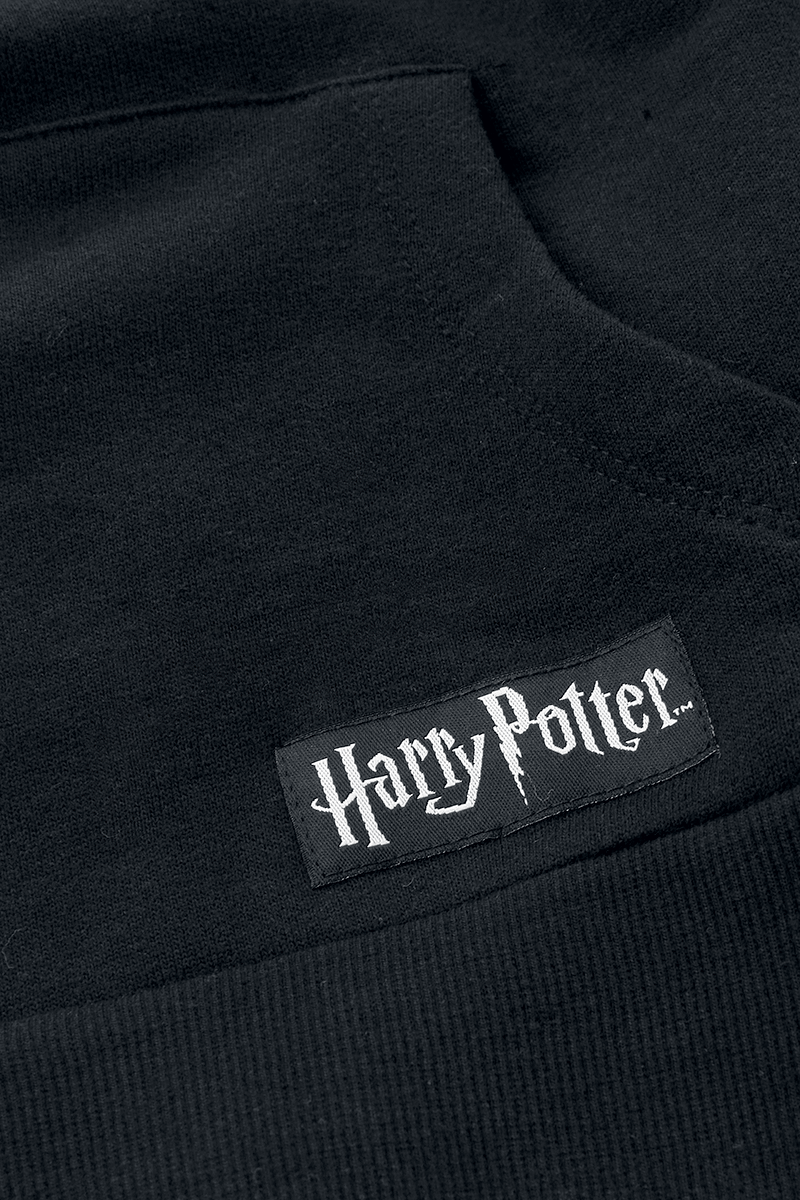 Harry Potter Kids - Slytherin Kapuzenpullover schwarz