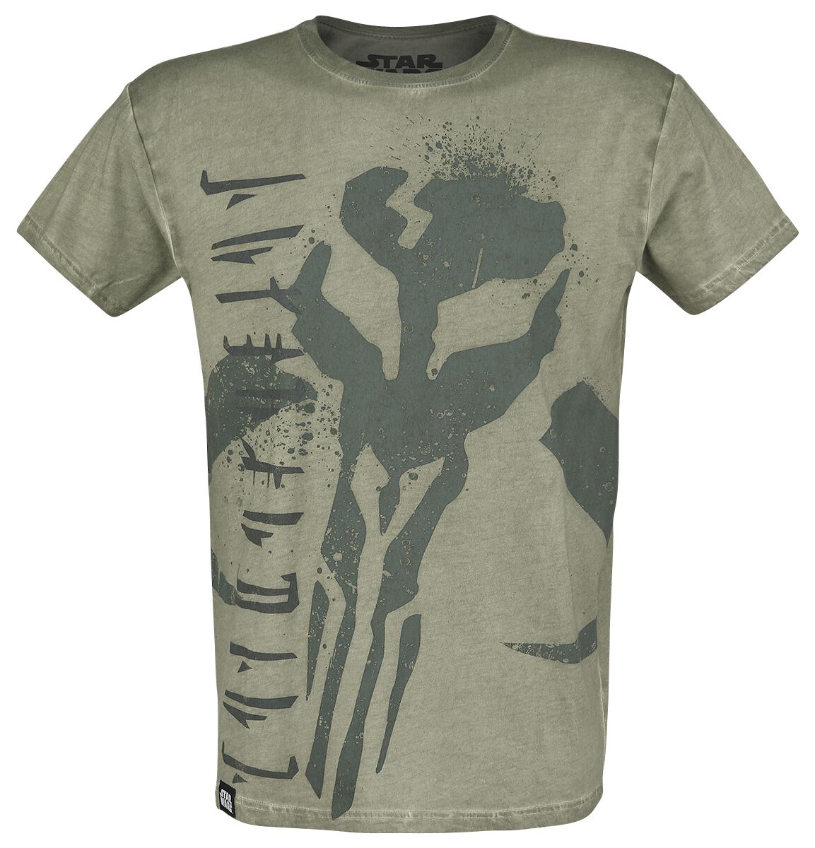 Star Wars T-Shirt - The Mandalorian - S bis XXL - für Männer - Größe XL - oliv  - EMP exklusives Merchandise!