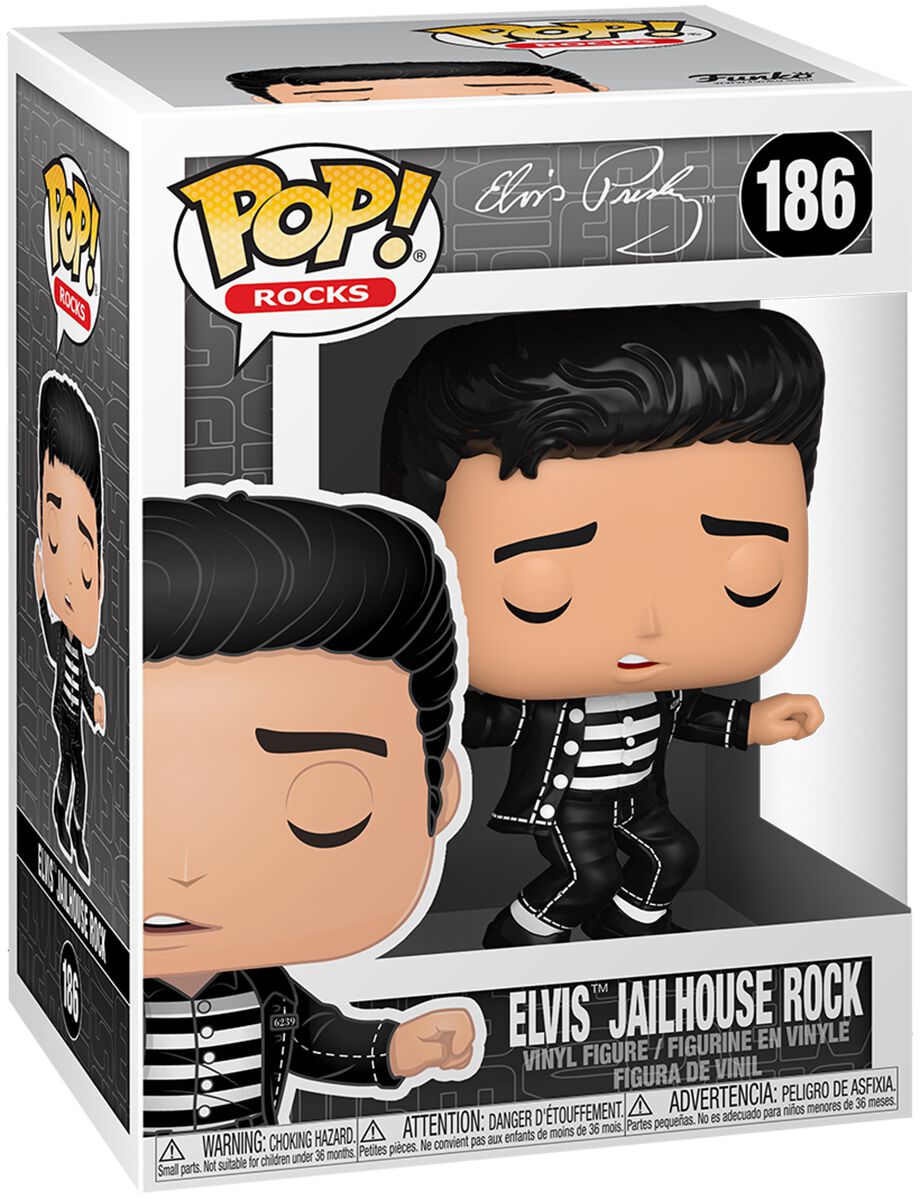 Image of Presley, Elvis Elvis Presley Rocks - Jailhouse Rock - Vinyl Figur 186 Sammelfigur Standard