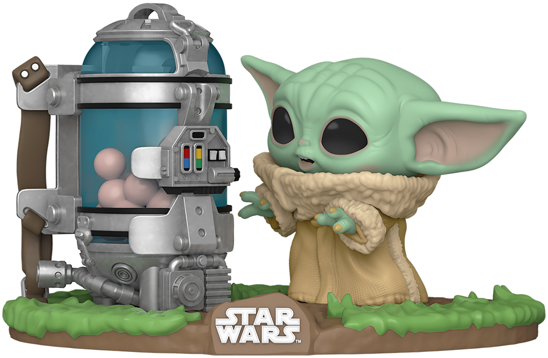 0889698509626 - The Mandalorian - The Child with Egg Canister (Pop! Deluxe) Vinyl Figur 407 Funko Pop! multicolor