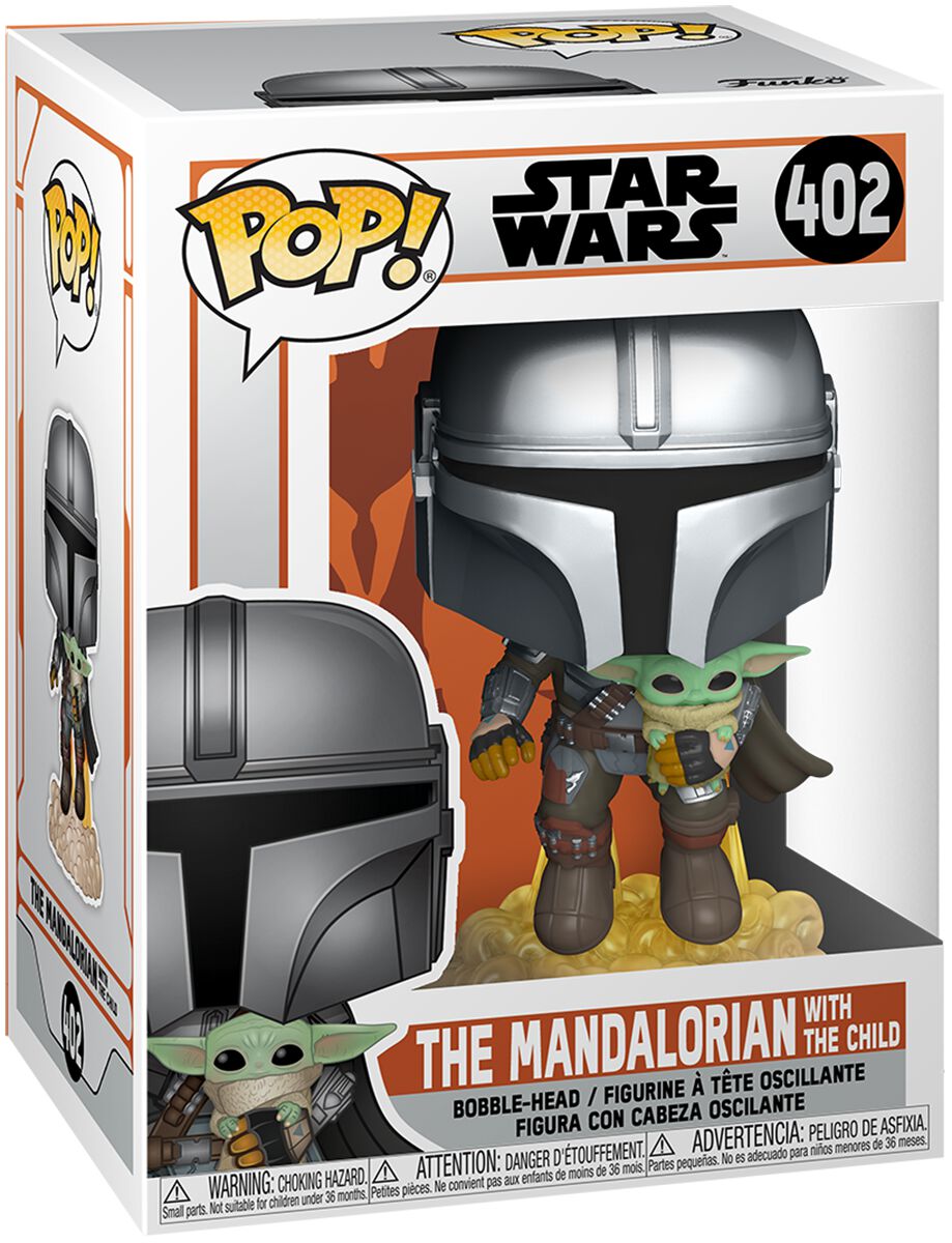 Image of Star Wars The Mandalorian - The Mandalorian With The Child Vinyl Figur 402 Sammelfigur Standard