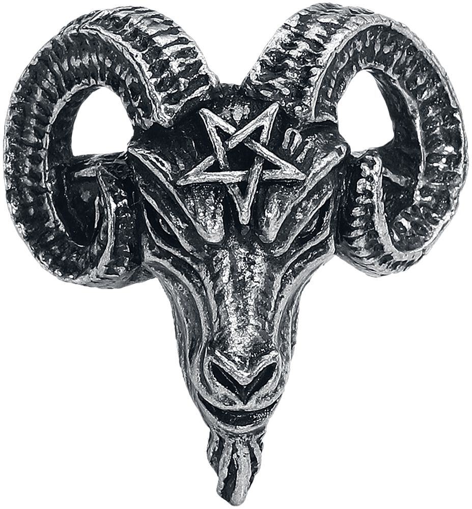 Image of Alchemy Gothic Baphomet Ring Standard