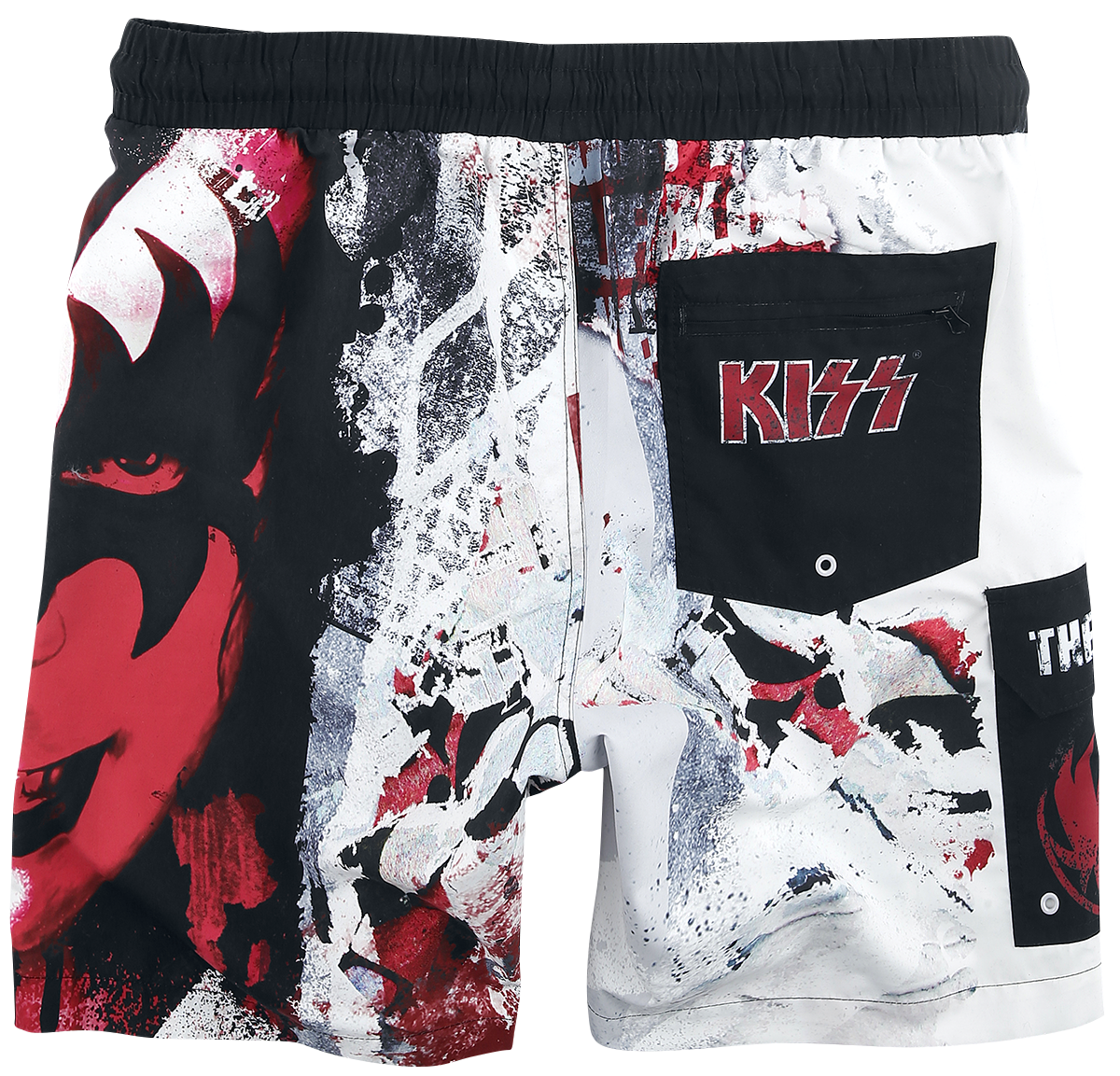 Kiss EMP Signature Collection Badeshort multicolor