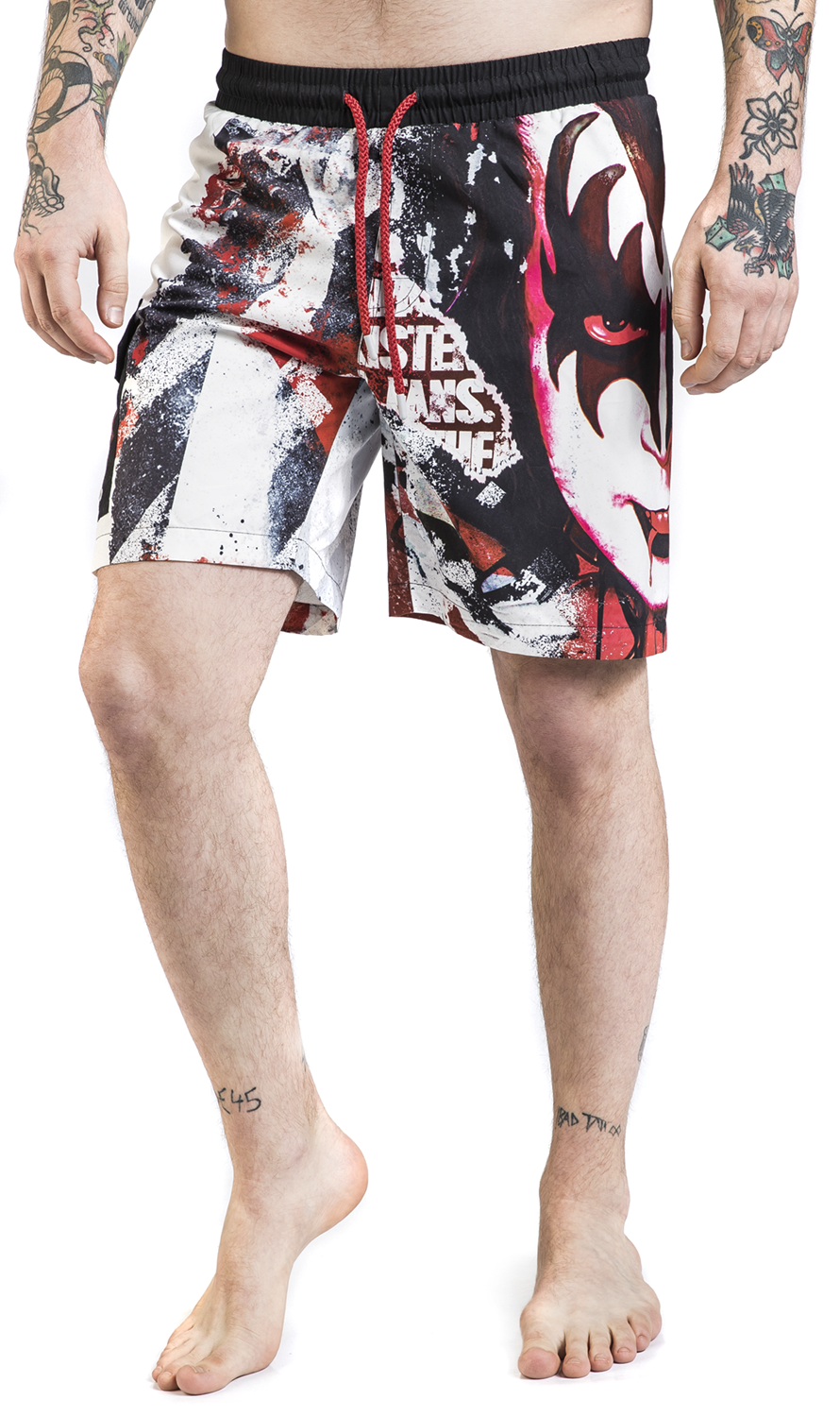 Kiss EMP Signature Collection Badeshort multicolor