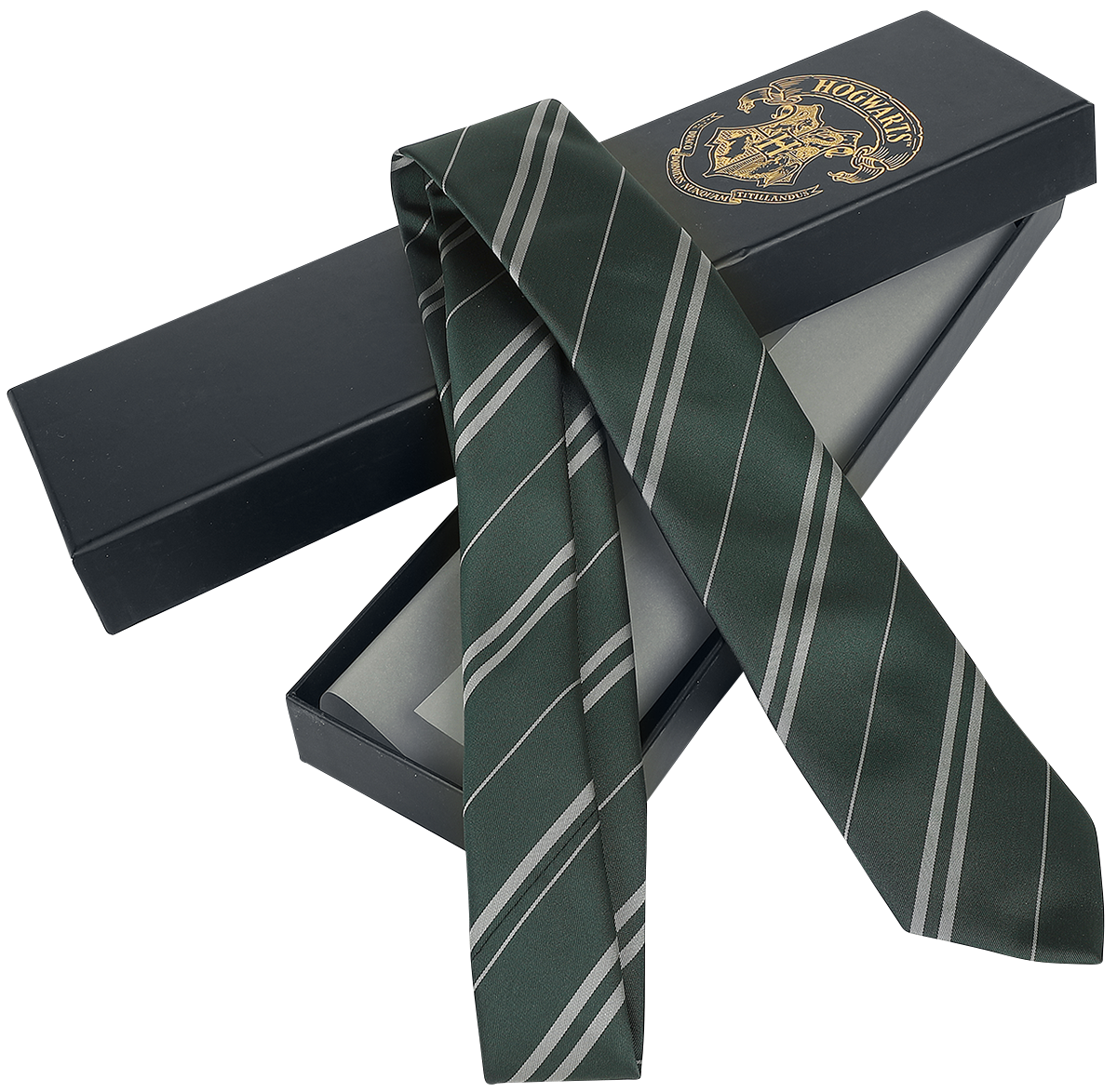Harry Potter  Tie - Slytherin - green-grey