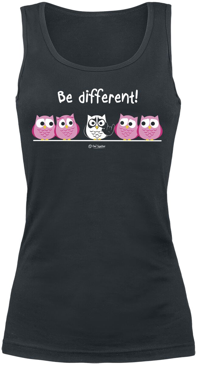 Be Different! Be Different! - Metal Top black