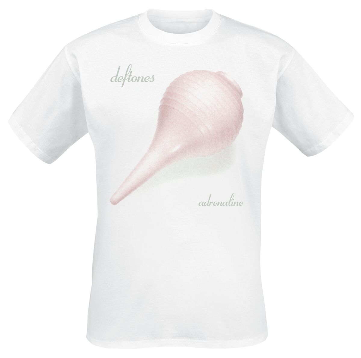 Deftones Album Adrenaline T-Shirt white