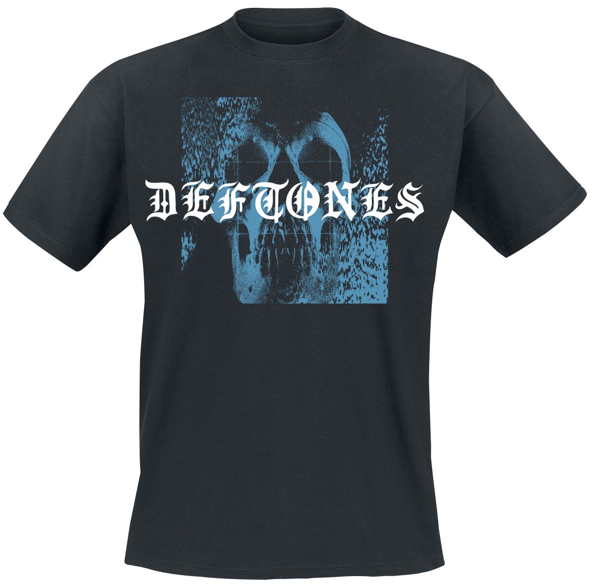 Deftones Static Skull T-Shirt black