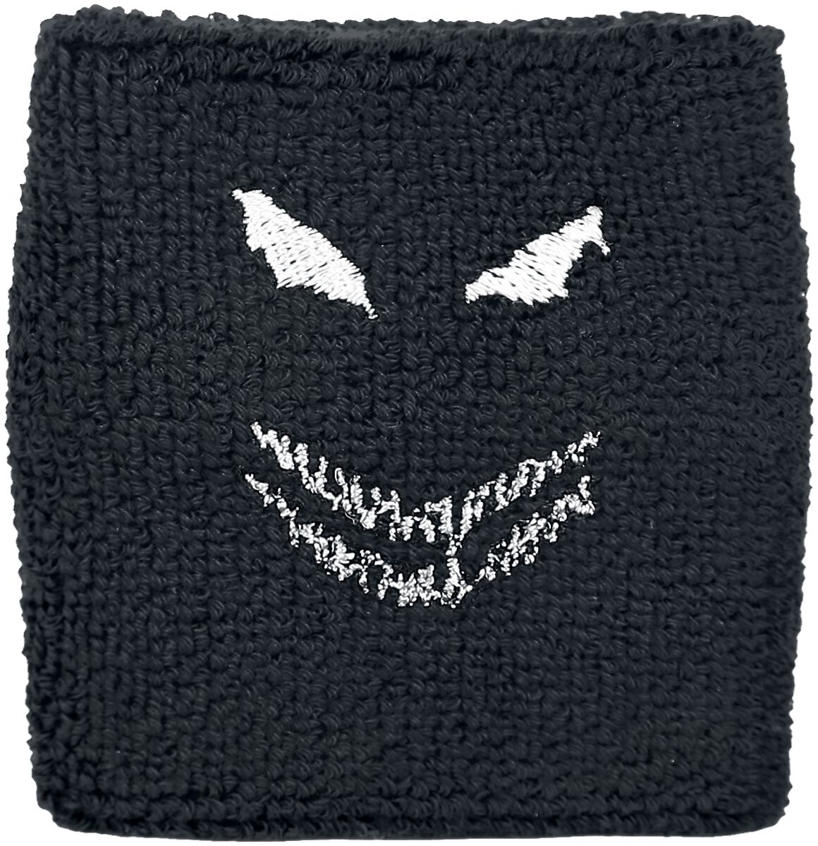Disturbed Schweißband - Face - Wristband - schwarz  - Lizenziertes Merchandise!