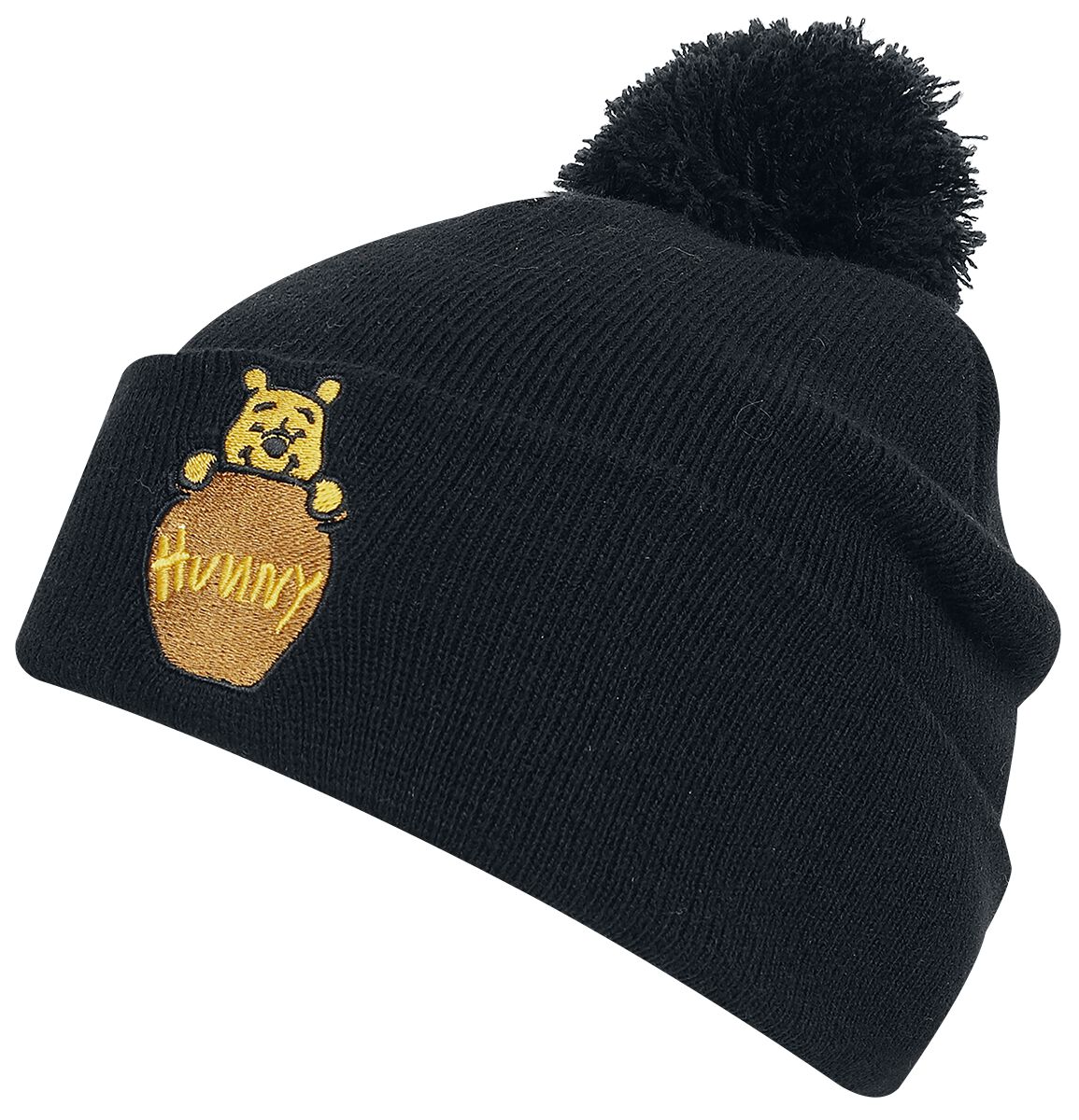 Winnie The Pooh - Disney Mütze - Hunny - schwarz  - EMP exklusives Merchandise!