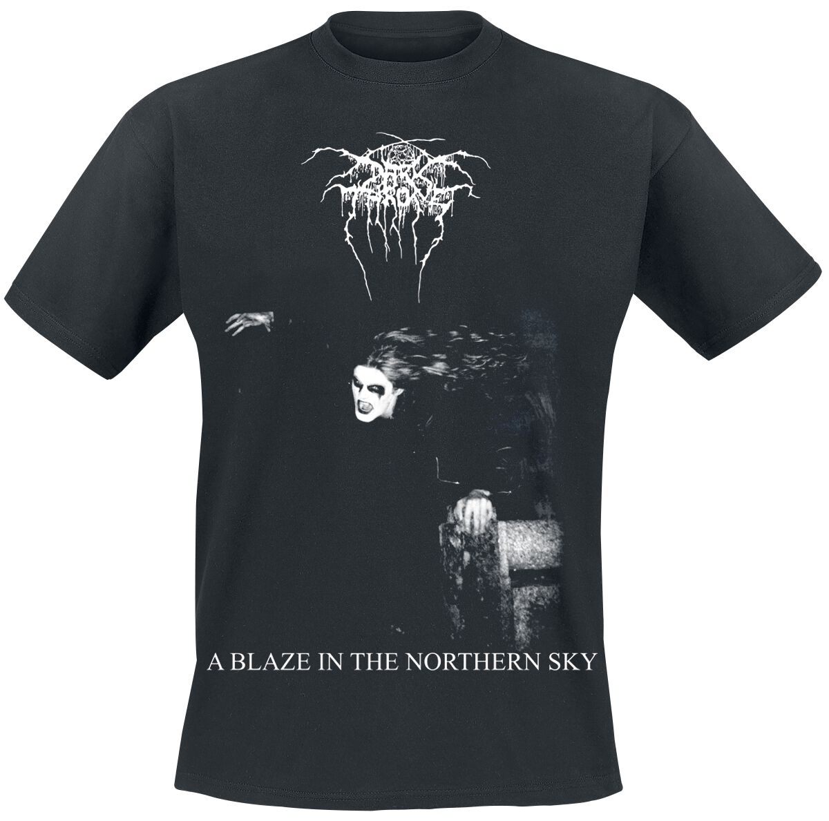 Darkthrone T-Shirt - A Blaze In The Northern Sky - M bis XL - für Männer - Größe XL - schwarz  - Lizenziertes Merchandise!