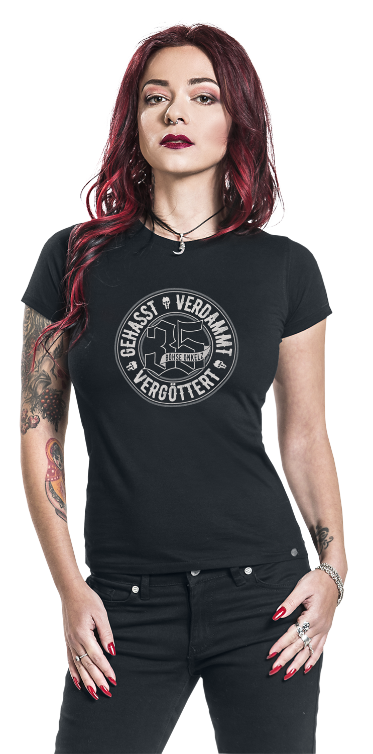 Böhse Onkelz Gehasst, Verdammt, Vergöttert T-Shirt schwarz