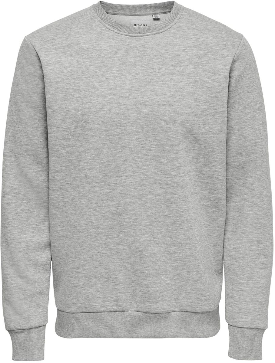 ONLY and SONS Ceres Life Crew Neck Sweatshirt hellgrau in S