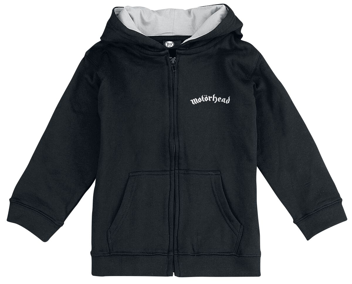 Motörhead Metal-Kids – Red Banner Baby-Kapuzenjacke schwarz