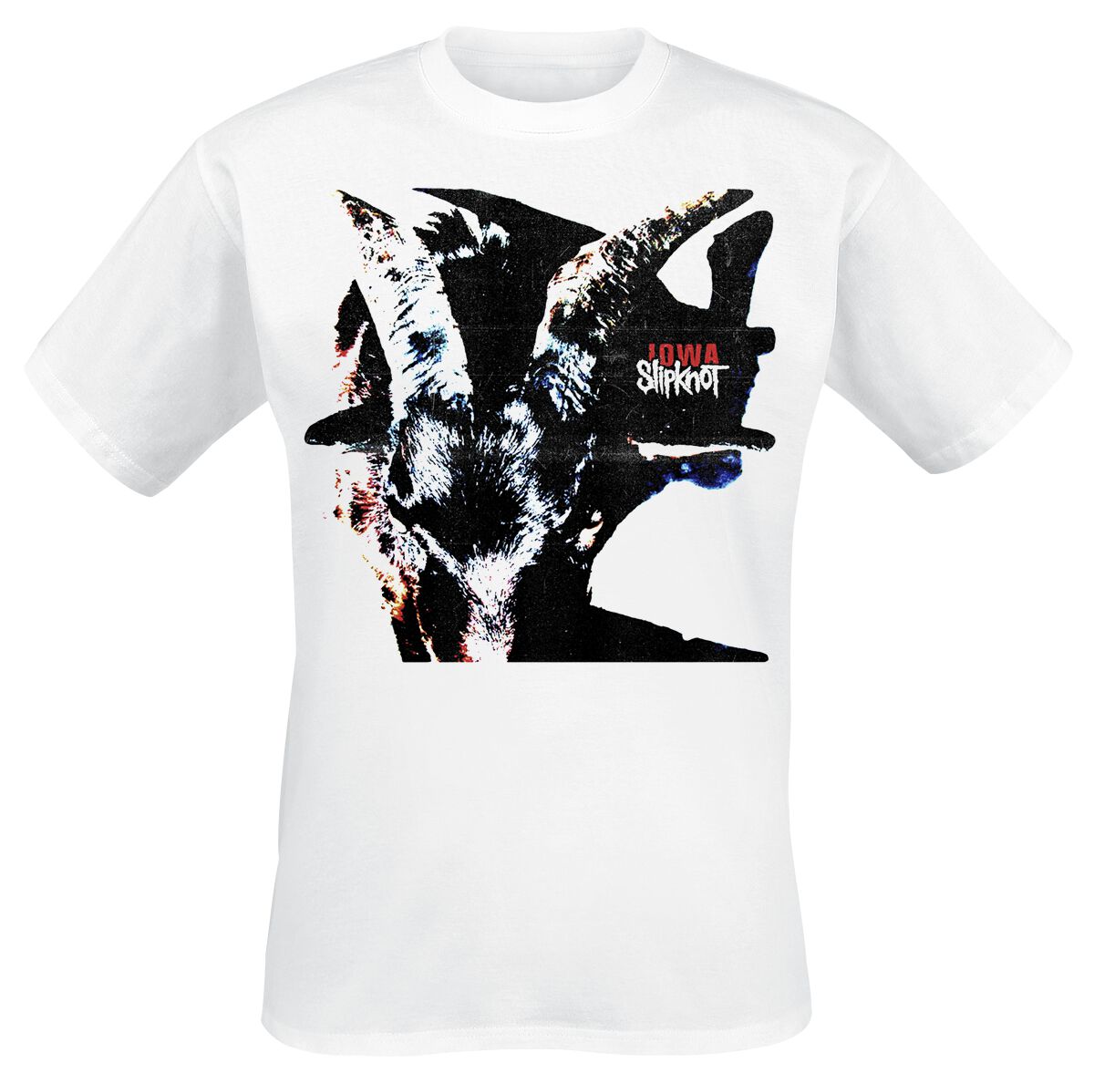 Image of Slipknot Iowa Goat Shadow T-Shirt weiß