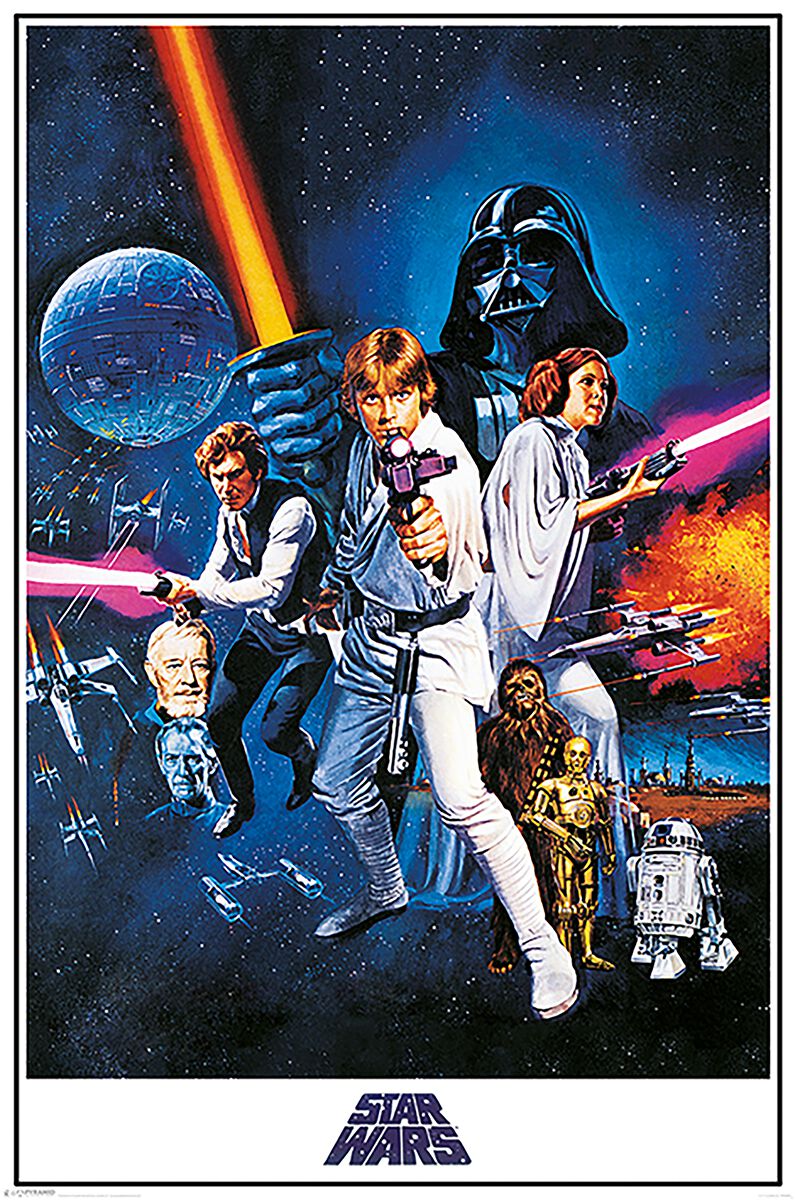 Poster de Star Wars - A New Hope - pour Unisexe - multicolore