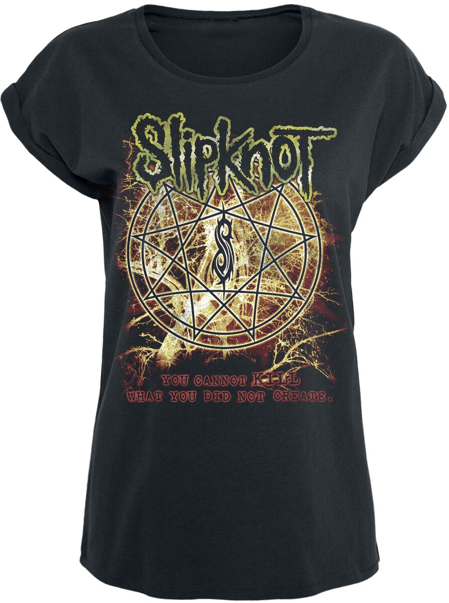 Image of Slipknot Kill Create Girl-Shirt schwarz