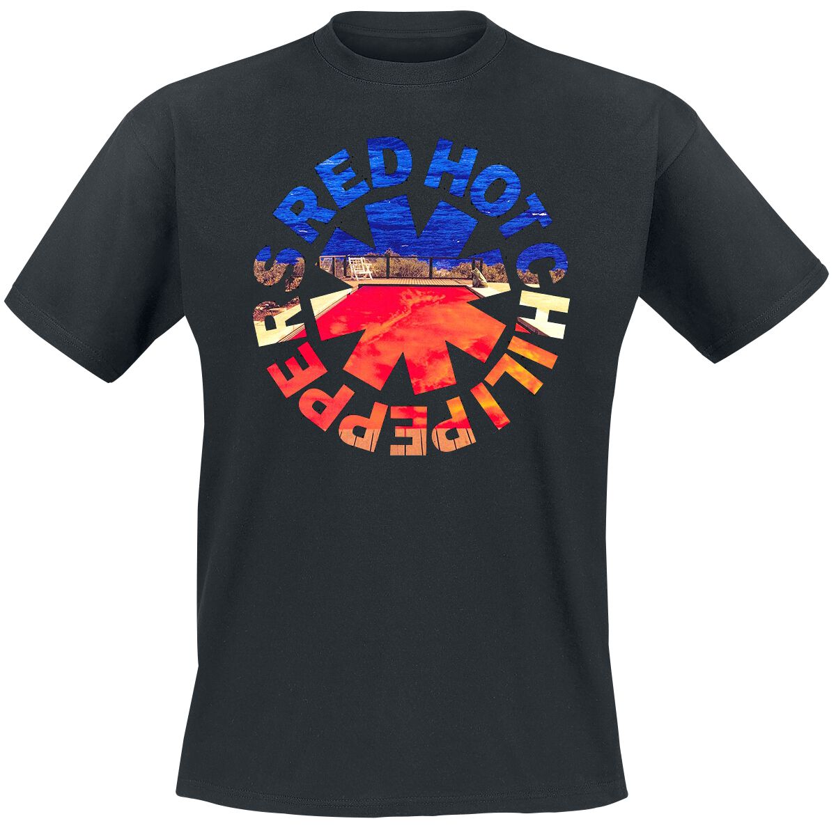 Image of Red Hot Chili Peppers Californication T-Shirt schwarz