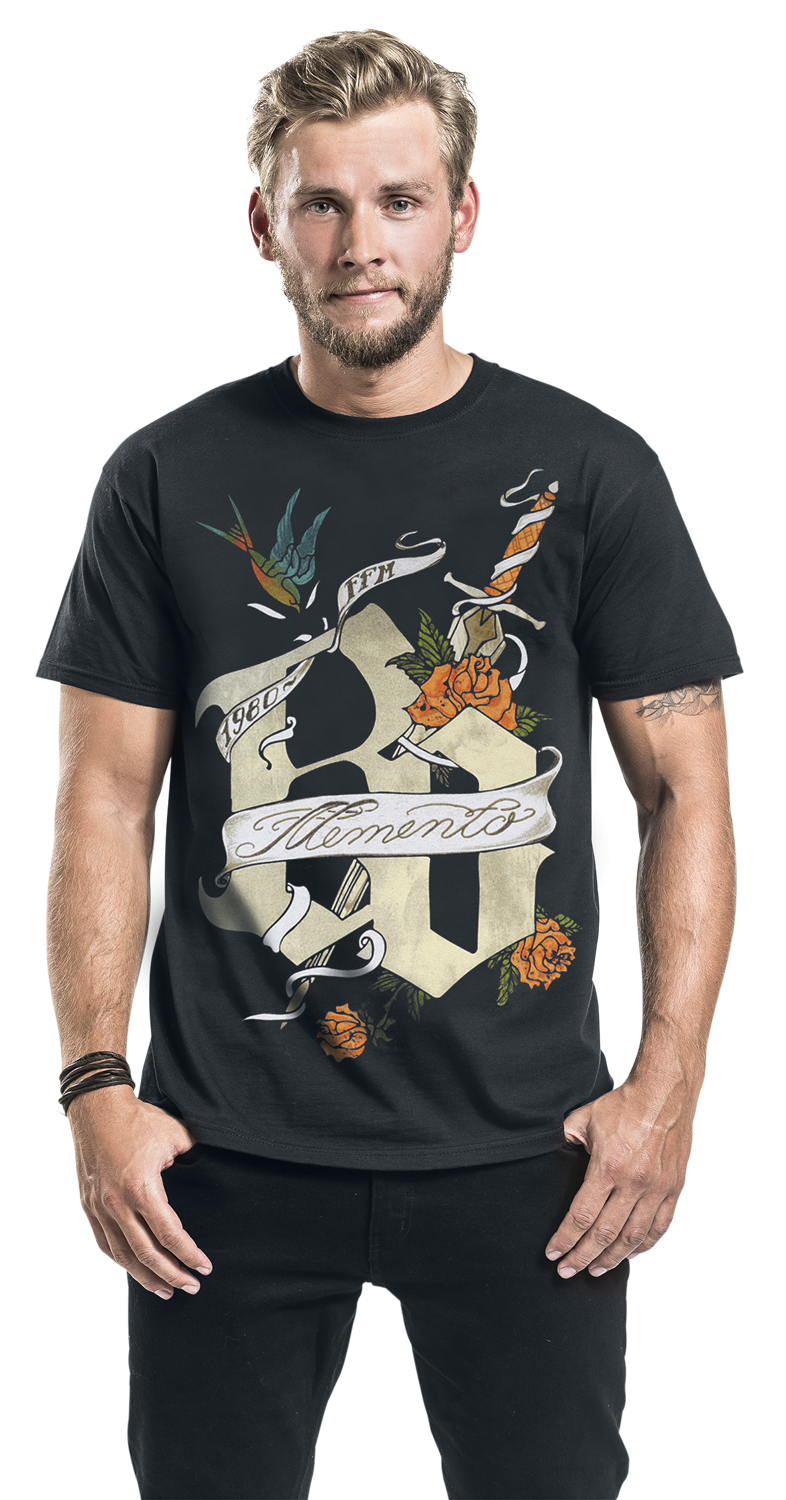 Böhse Onkelz Memento Tattoo T-Shirt schwarz