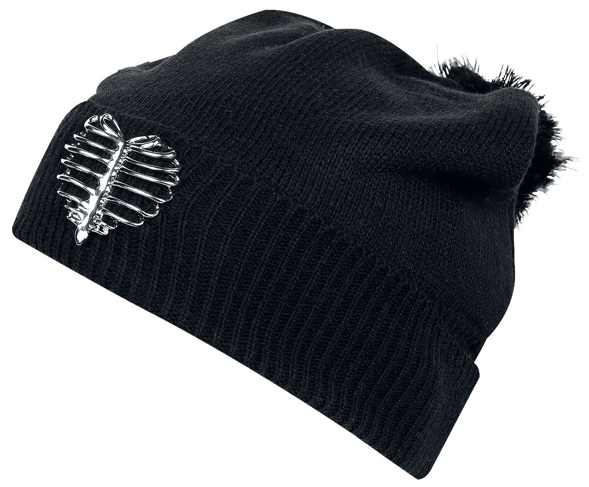 Image of Beanie Rockabilly di Heartless - Rayne Hat - Donna - nero