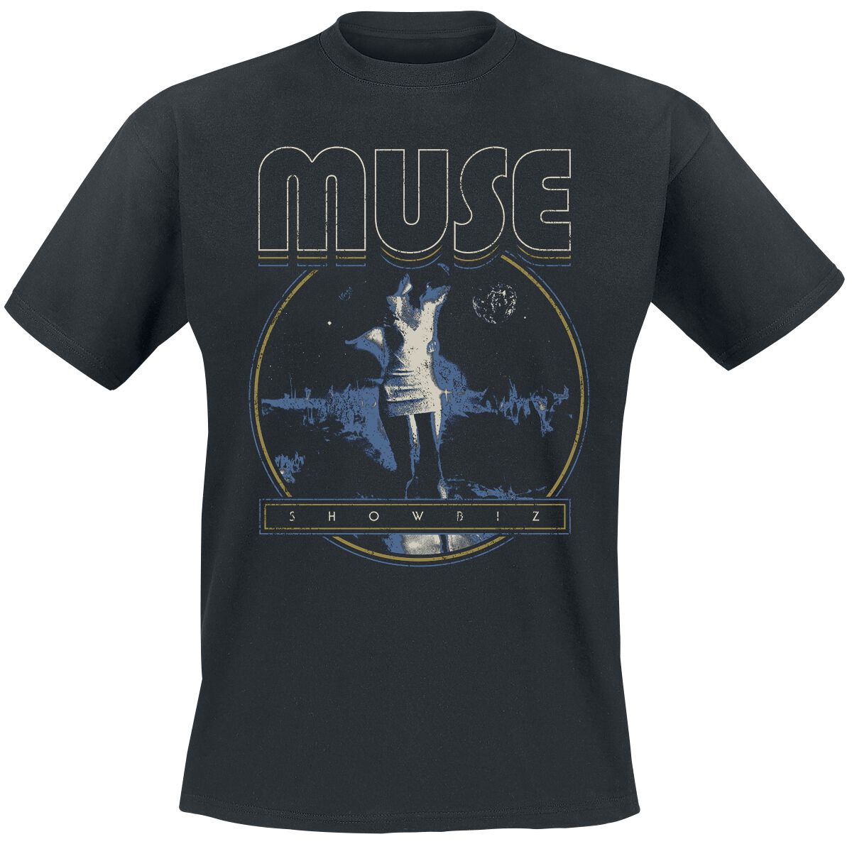 Muse Showbiz Galaxy T-Shirt black
