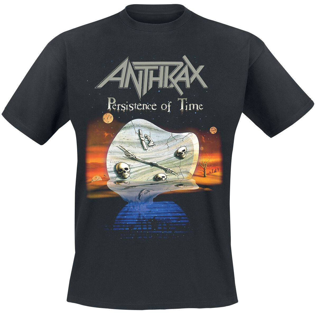 Anthrax Persistence Of Touring 30th T-Shirt black