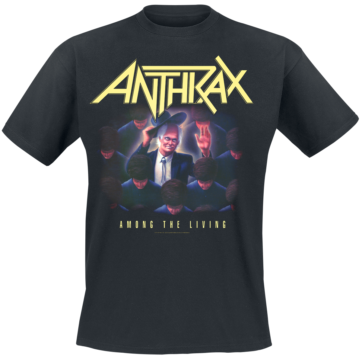 Tričko  z Anthrax - Among The Living - Muži - černá