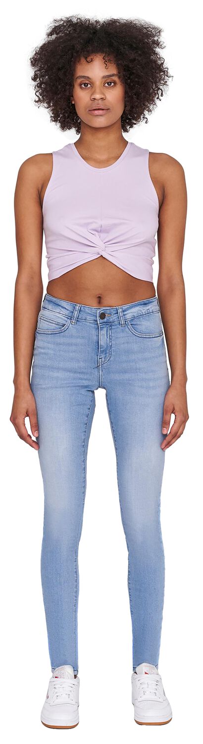 Image of Noisy May Lucy NW Skinny Jeans Jeans hellblau