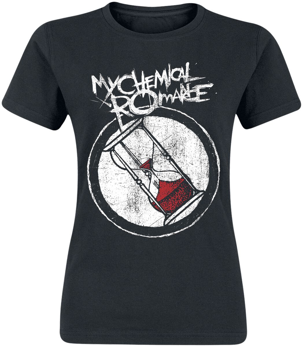 Image of My Chemical Romance Hourglass Combo Girl-Shirt schwarz