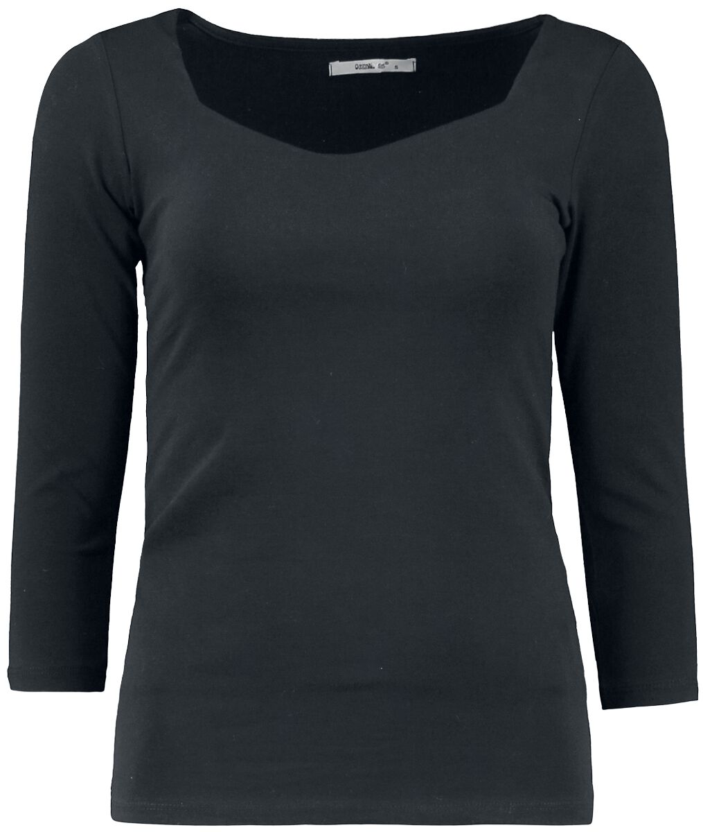 T-shirt manches longues de Hailys - Noa - XS à XXL - pour Femme - noir