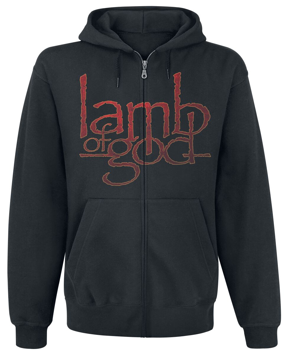 Lamb Of God Vulture Hooded zip black