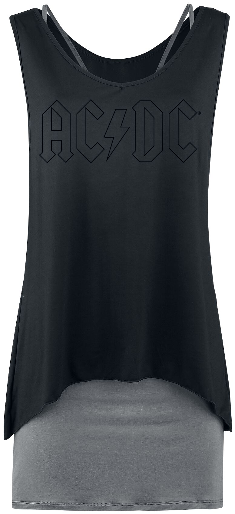 Image of AC/DC Back in Black Kleid schwarz/charcoal