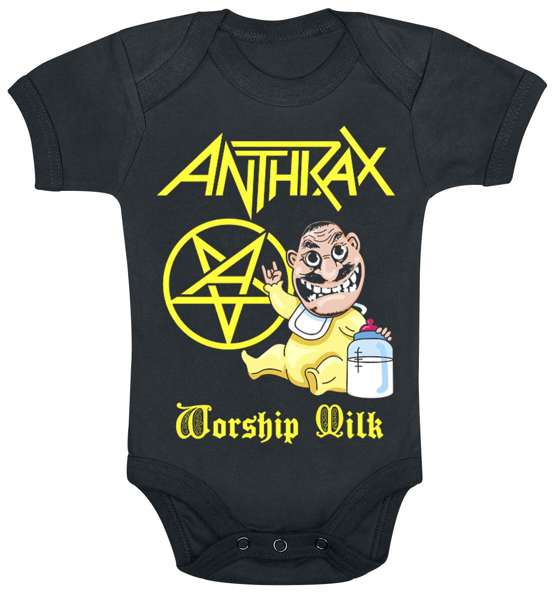 Image of Anthrax Kids - Worship Milk Body schwarz