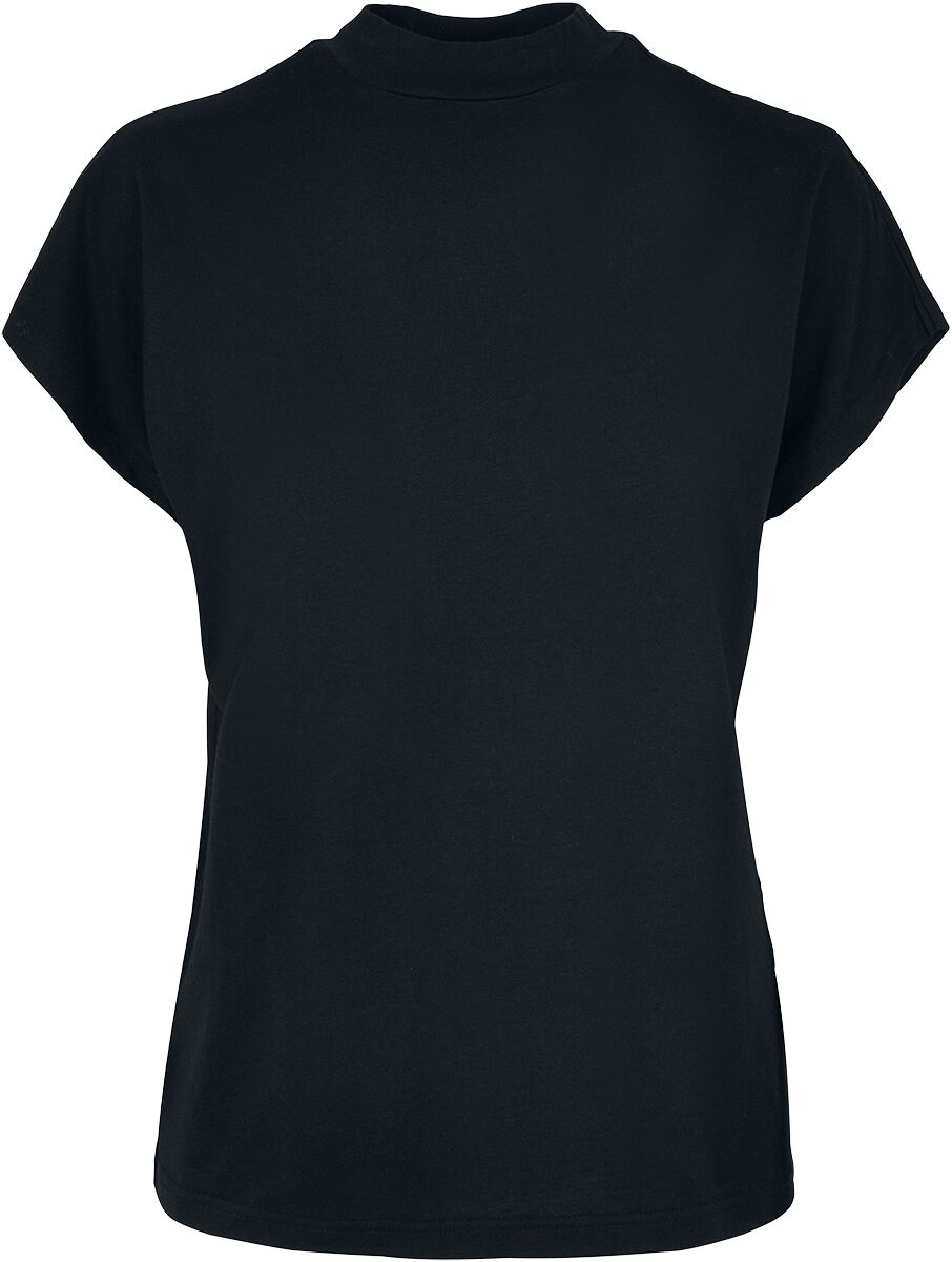 Urban Classics Ladies Oversized Cut On Sleeve Viscose Tee T-Shirt black