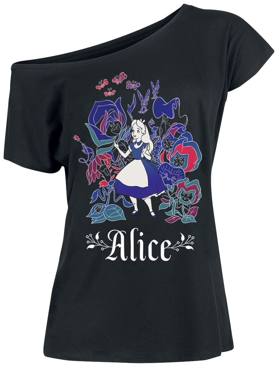T-Shirt Manches courtes Disney de Alice Au Pays Des Merveilles - Fairy Tales - S à XXL - pour Femme 