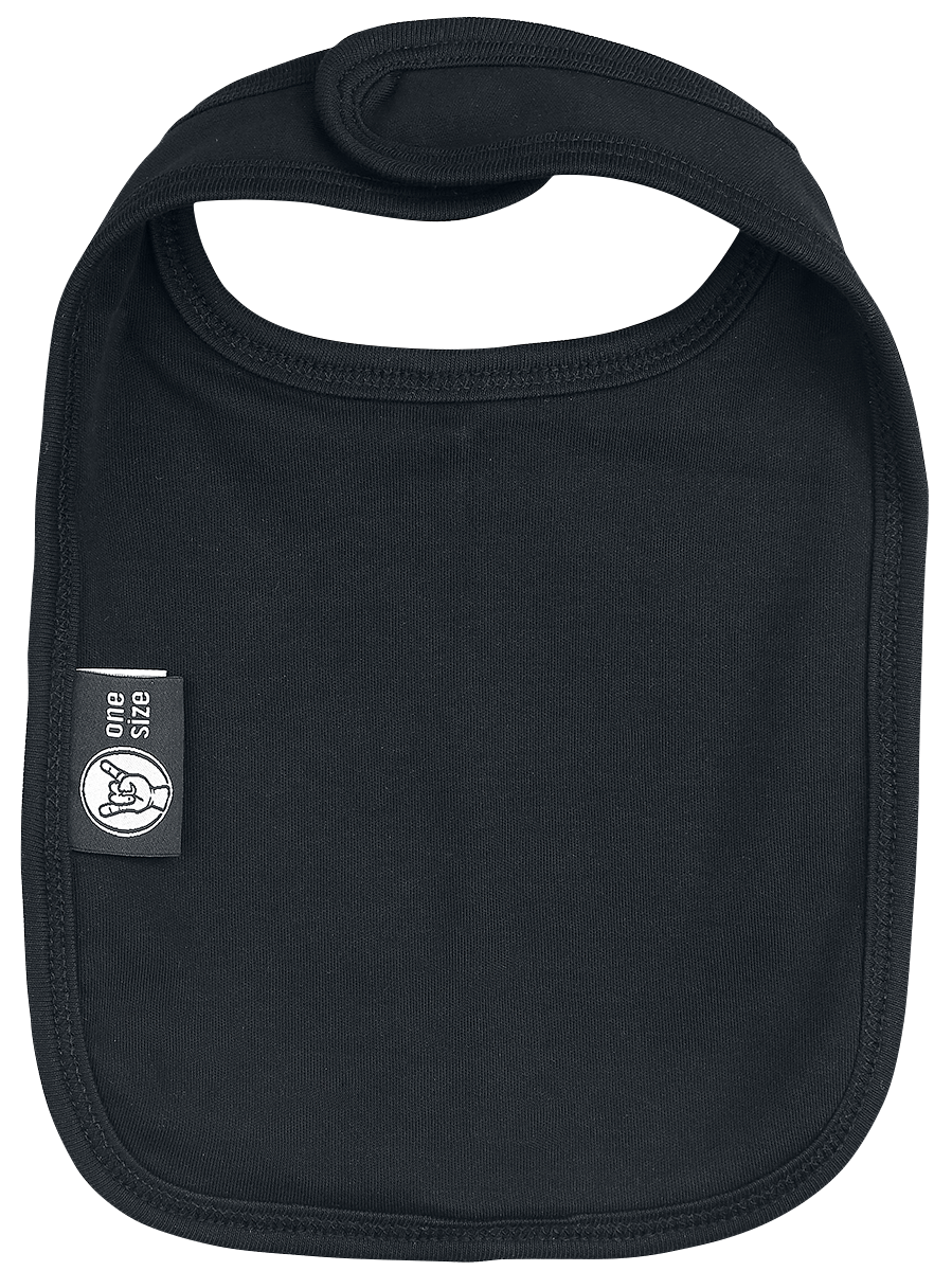 Sprüche Lätzchen - Metal Kids - Born To Rock - für Mädchen & Jungen - schwarz