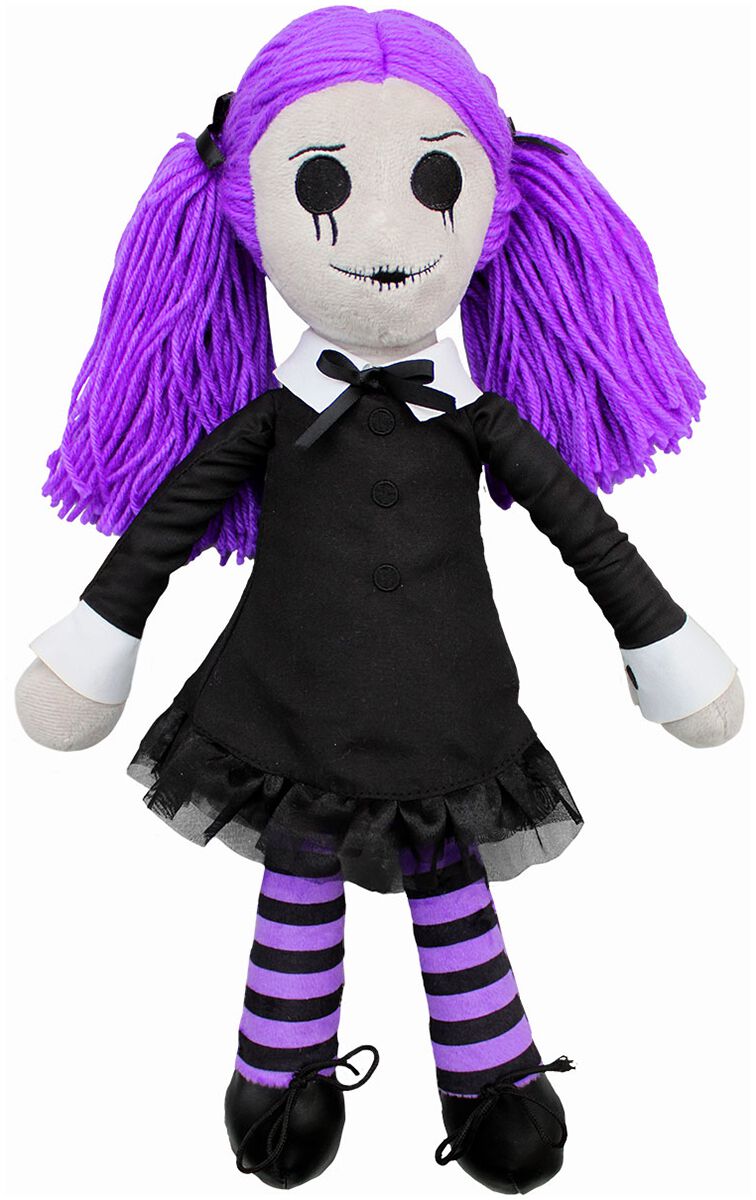 Spiral Viola - The Goth Rag Doll Stuffed Figurine multicolour