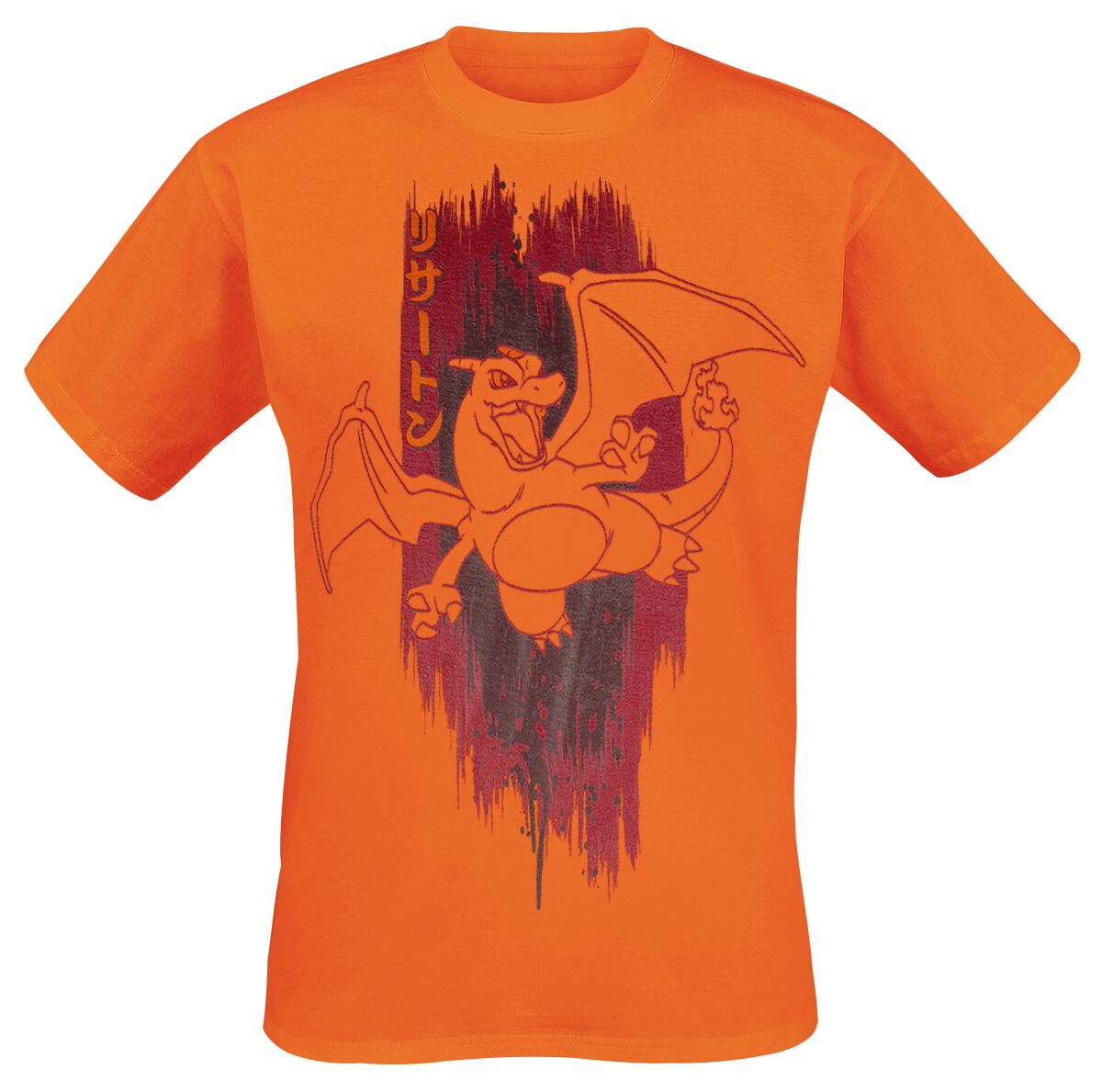 Pokémon Glurak T-Shirt orange
