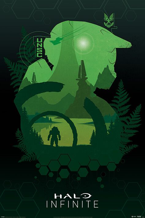 Halo Infinite - Lakeside Poster multicolour