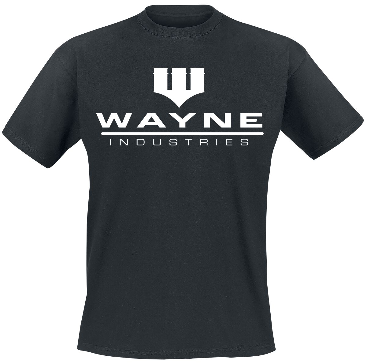 Batman - DC Comics T-Shirt - Wayne Industries - S bis XXL - für Männer - Größe M - schwarz  - Lizenzierter Fanartikel