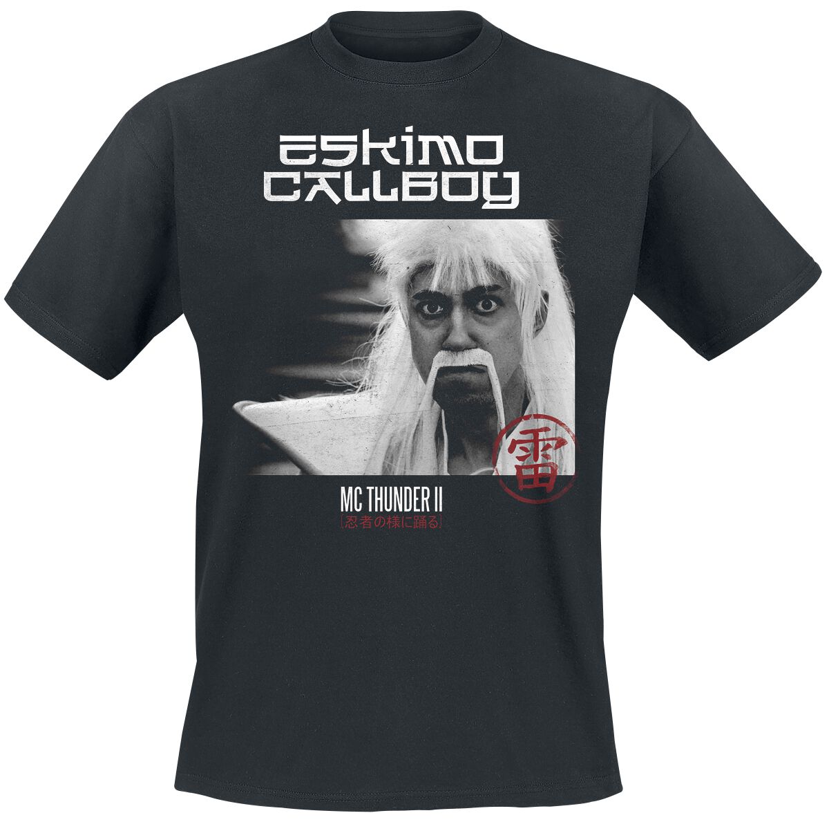 Image of Eskimo Callboy Ichi Ni San T-Shirt schwarz