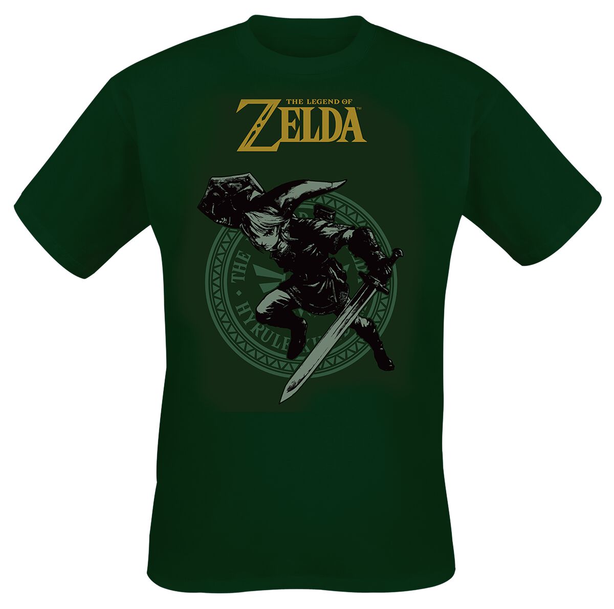 The Legend Of Zelda - Gaming T-Shirt - Link - M bis XXL - für Männer - Größe XXL - grün