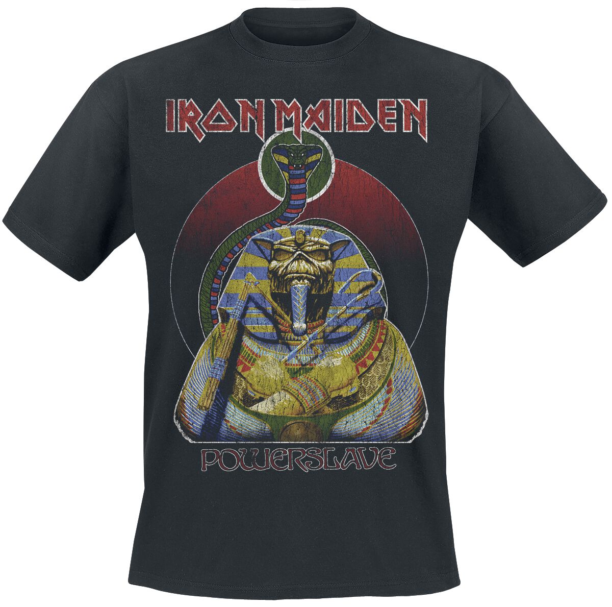 Iron Maiden Sarcophagus Muted T-Shirt schwarz in S