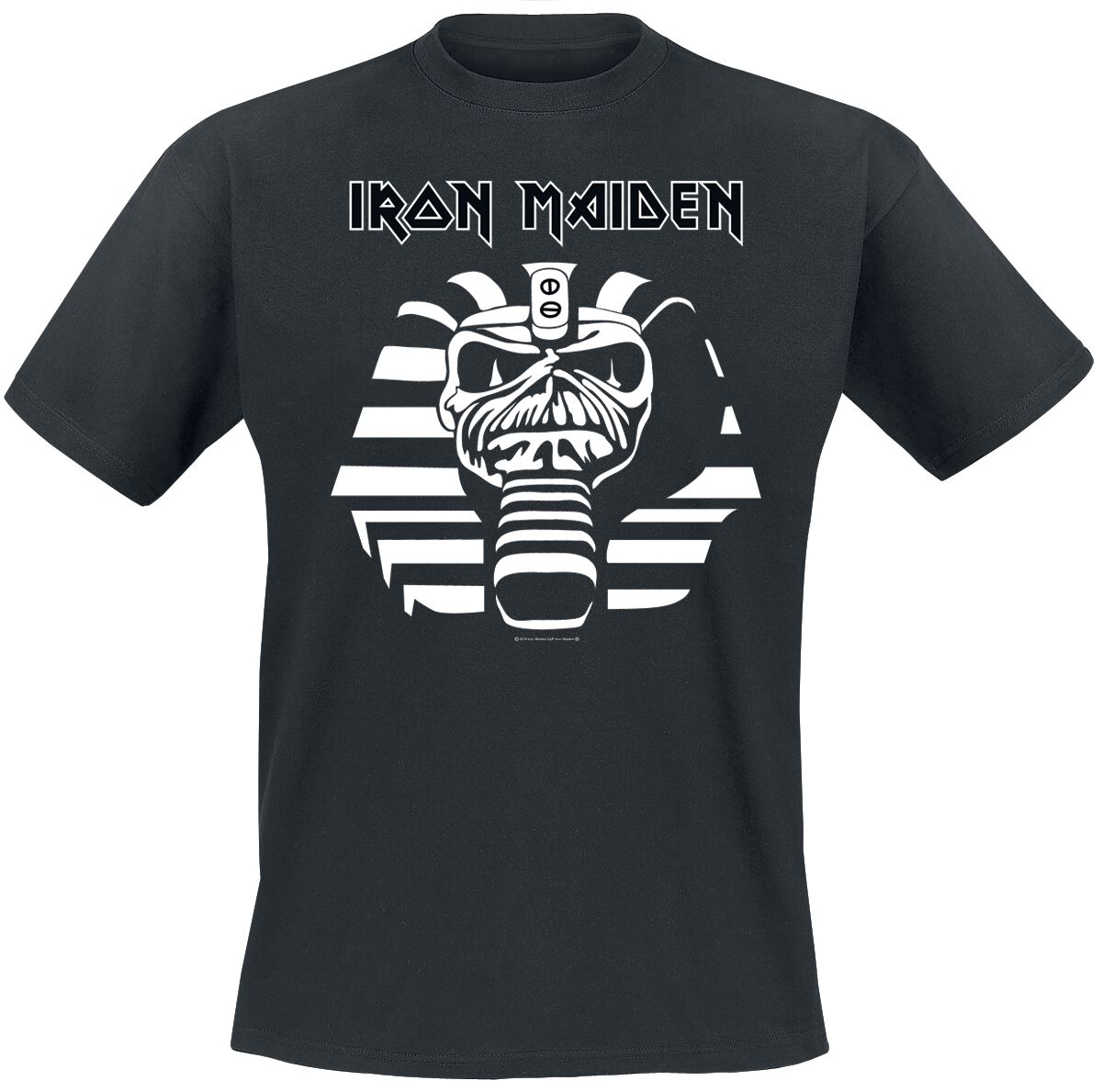Iron Maiden Powerslave T-Shirt schwarz in XXL