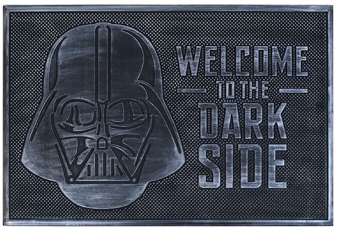 Star Wars - Welcome To The Dark Side - Fußmatte - multicolor