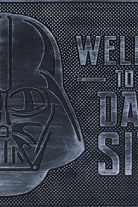 Star Wars Welcome To The Dark Side Fußmatte multicolor