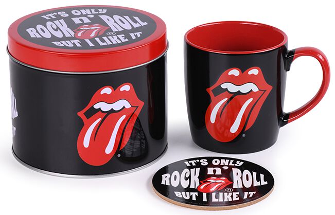 The Rolling Stones, Rock N' Roll Mug, Coaster & Tin Set