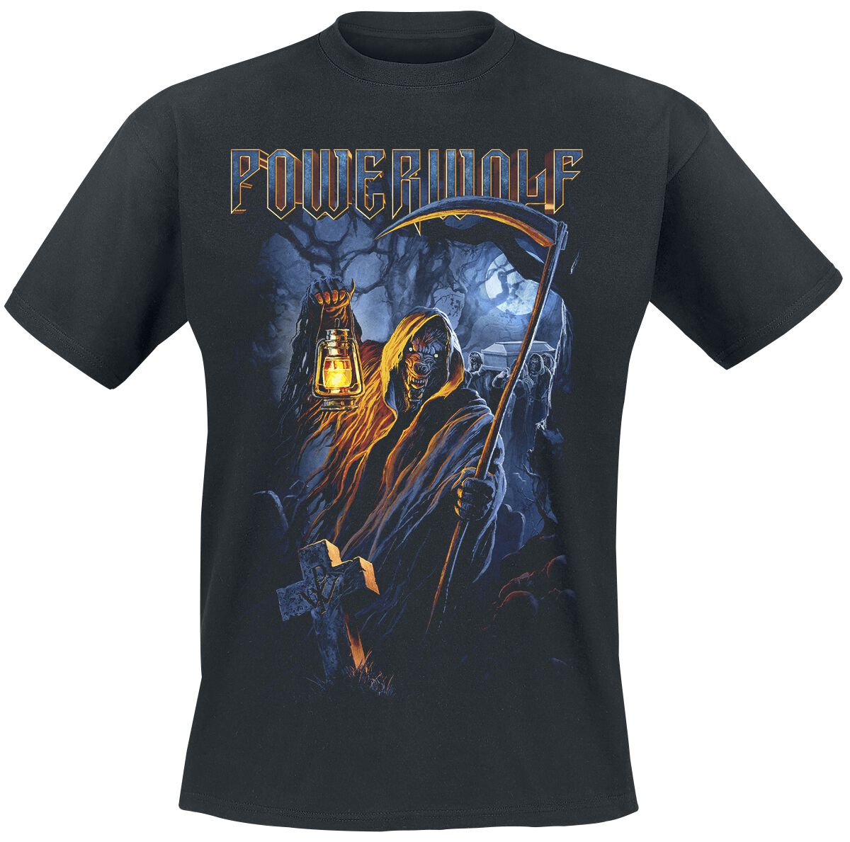 Image of Powerwolf Dead Until Dark T-Shirt schwarz