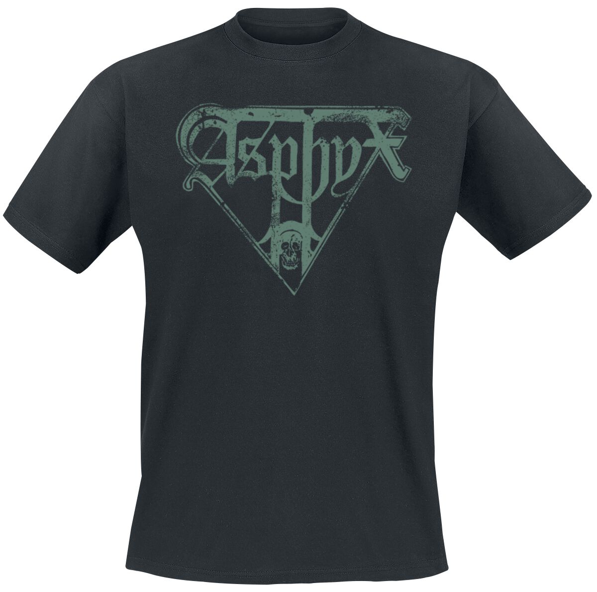 Image of Asphyx Necroceros Spine Crusher T-Shirt schwarz